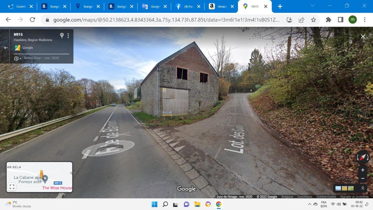 Cocon Douillet Avec Chaleur Ambiante Du Poele A Pellets Hastiere-par-dela Exterior foto